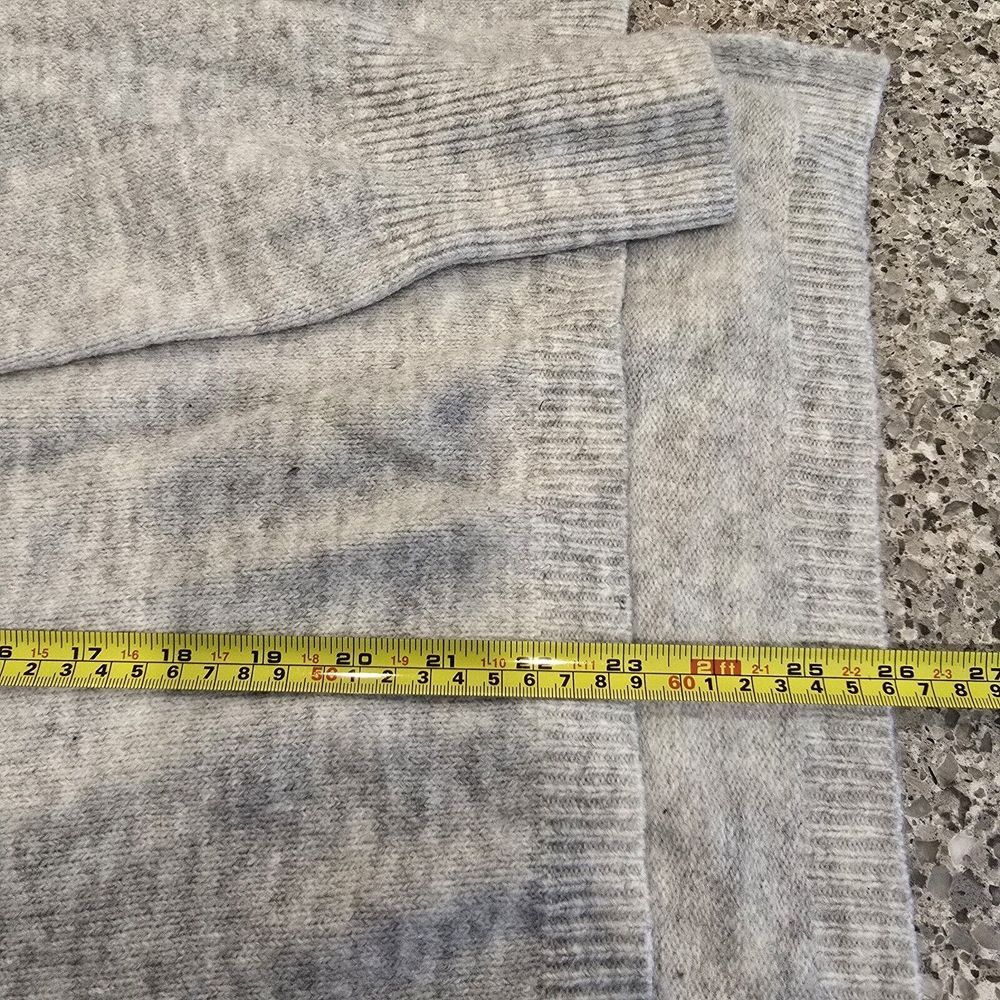 For Thee Women's Gray Alpaca Blend Cowlneck Sweater‎ Large Oversized Soft.D113 - Picture 9 of 9